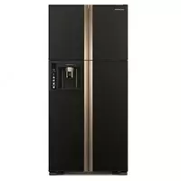 Бытовой двухкамерный холодильник "Hitachi R-W660FPUC3X GGR" (Серое стекло)