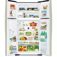 Бытовой двухкамерный холодильник "Hitachi R-W660FPUC3X GGR" (Серое стекло) - 15 790 500 сум