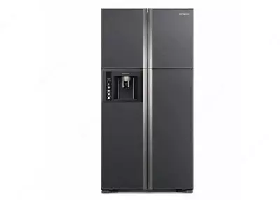Бытовой двухкамерный холодильник "Hitachi R-W720PUC1 GGR" (Серое стекло)