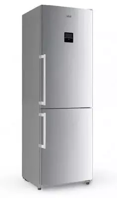 "ARTEL HD 364 RWEN" ikki kamerali maishiy muzlatgich (kulrang)