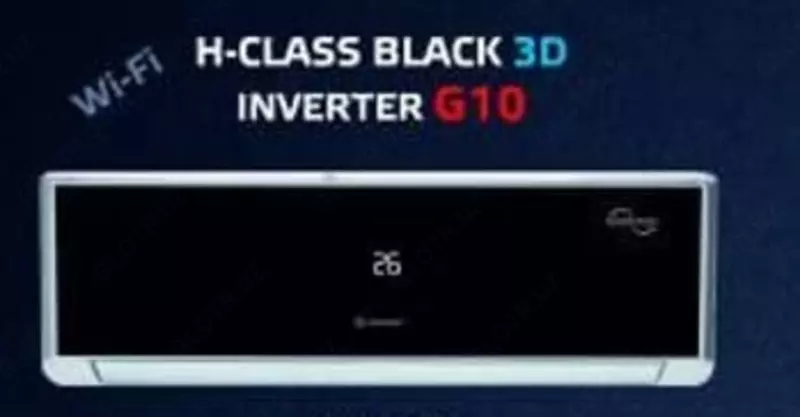Кондиционер "Hofmann H-CLASS BLACK 3D Inverter G10 (09)" Черный