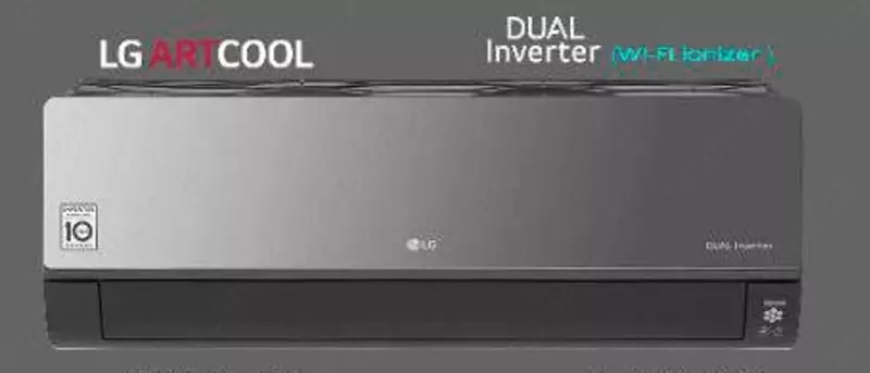 Кондиционер "LG ARTCOOL Mirror AIR АС 24ВQ" Invеrter (Серебристый)