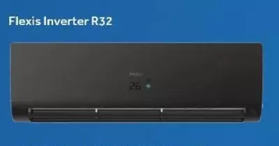 Konditsioner "HAIER Flexis Inverter AS35S2SF1FA-B3/1U35S2SM1FA" (To'q kulrang)