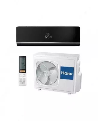 Кондиционер "HAIER Nebula Inverter AS24NE6HRA-B/1U24RR4ERA" (Черный)