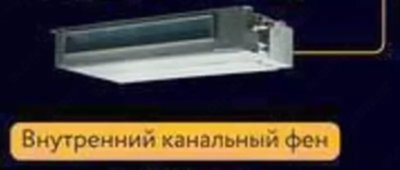 Канальный внутренний фен "WELKIN" (18000 BTU)