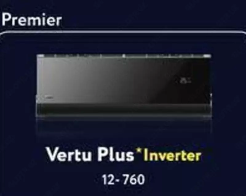 Кондиционер "Midea WELKIN Vertu Plus inverter" (12) Черный - 9 075 000 сум