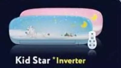 Konditsioner "Midea WELKIN Kids Star inverter" (12) Moviy/Pushti