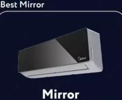 Кондиционер "Midea WELKIN Best Mirror" (12) Черный