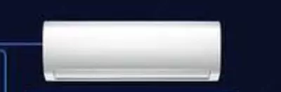 Внутренний настенный фен "Midea 12 BTU" (Белый)