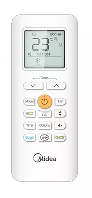 Внутренний настенный фен "Midea 12 BTU" (Белый)