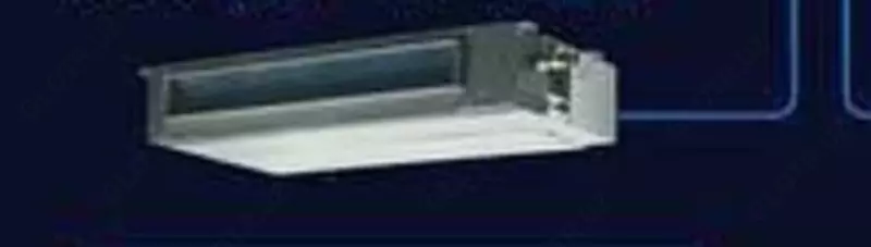 Внутренний канальный фен "Midea 12 BTU" (Серый)