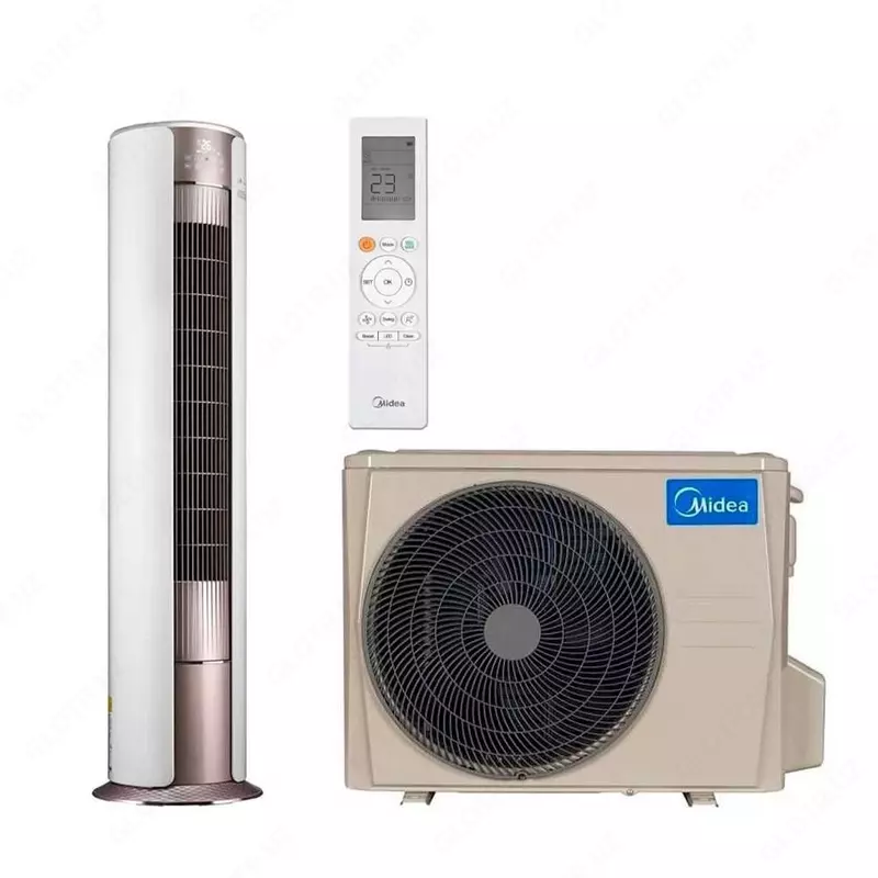 "Midea FSTYА Ya Round 24 000 BTU" ustunli konditsioner (Oq) Chakana savdo