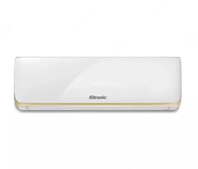 Кондиционер "SITRONIC Solar" Invertor, TEN+ (12 BTU) Белый/золотистый
