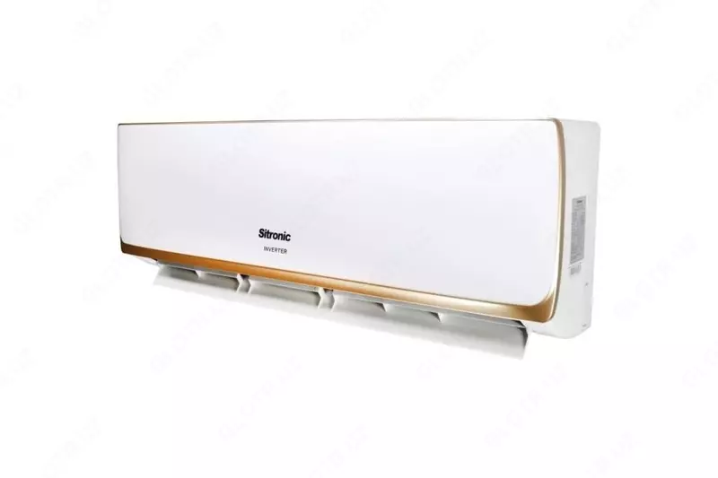 Кондиционер "SITRONIC Solar" Invertor, TEN+ (18 BTU) Белый/золотистый