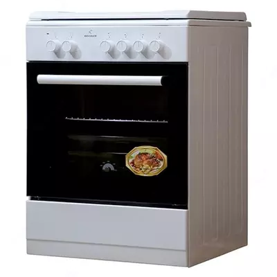 Газовая плита "BECKER 6060M1/W" (Белый)