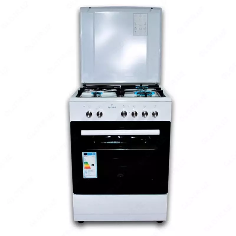 Газовая плита "BECKER 6060M2/W" (Белая)