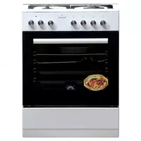 Газовая плита "BECKER 6060M3/W" (Белая)