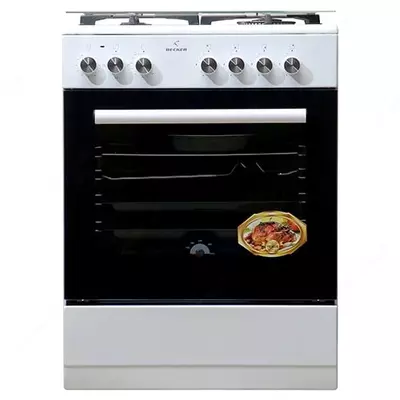 Gaz plitasi "BECKER 6060M3/W" (Oq)
