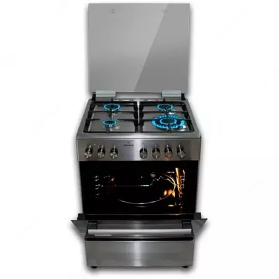 Газовая плита "BECKER 6060M3/HI" (Стальная)