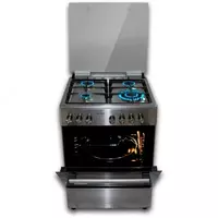 Газовая плита "BECKER 6060M3/HI" (Стальная) Только в розницу