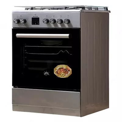 Газовая плита "BECKER 6060M5/HI " (Стальная)
