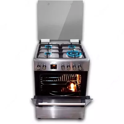 Газовая плита "BECKER 6060M5/HI " (Стальная)