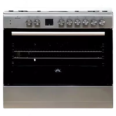 Комбинированная Газовая плита "BECKER 6090M9/HI" (Стальная)