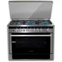 "DELUSSO OGE-9050 LED GL" gaz plitasi (po'lat)