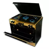 Газовая плита "DELUSSO OGE-9050 GOLD" (Золотистая) - 6 776 000 сум