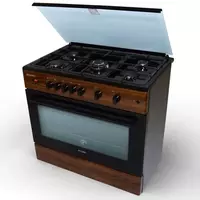 Газовая плита "DELUSSO WOODEN T9511T6" (Под дерево) - 6 292 000 сум