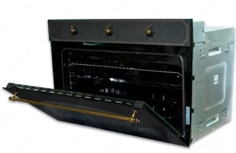 Духовой шкаф "DELUSSO RUSTIC A98EURM" (Темно-серый)