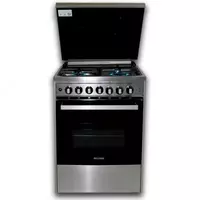 Газовая плита "DELUSSO OGE6031SMP" (Стальная)