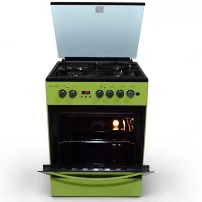 "DELUSSO T6311T6" gaz plitasi (yashil)