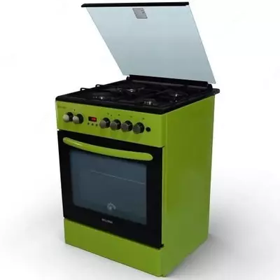 Газовая плита "DELUSSO T6311T6" (Зеленая)