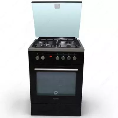 Газовая плита "DELUSSO T6411T6" (Стальная)
