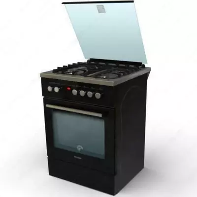 Газовая плита "DELUSSO T6411T6" (Стальная)