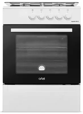Газовая плита "ARTEL Apetito 00-G ГП" (Белая)