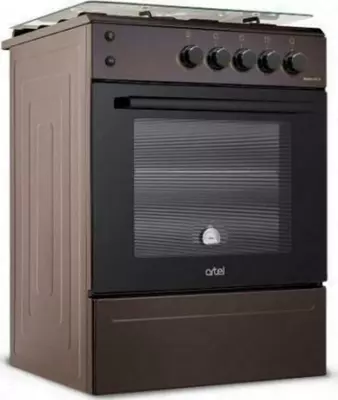 Газовая плита "ARTEL Apetito 01-К Lite" (Коричневая)