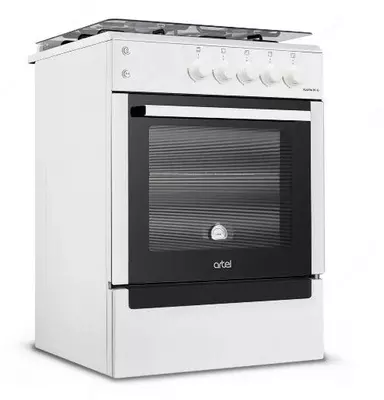 Газовая плита "ARTEL Apetito 01-G ГП" (Белая)
