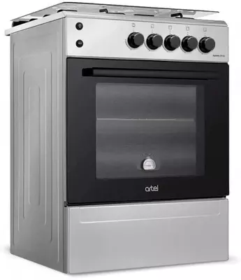 Газовая плита "ARTEL Apetito 01-G ГП" (Серая)