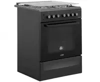 Газовая плита "ARTEL Apetito 01-G ГП" (Матово-черная) - 2 940 300 сум