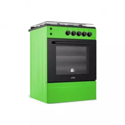 Газовая плита "ARTEL Apetito 01-G ГП" (Зеленая)