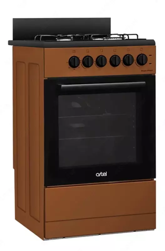 Газовая плита "ARTEL Milagro 50 00-К КП" (Коричневая)