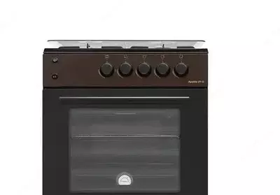 Газовая плита "VESTA АК 01-CHU ГП" (Коричневая)