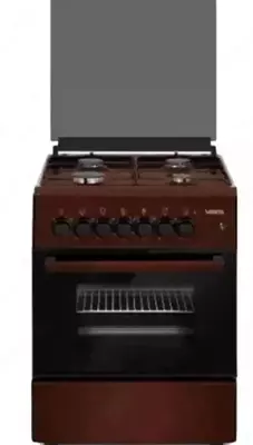 Газовая плита "VESTA AК-01 ГП С ГК дух." (Коричневая)