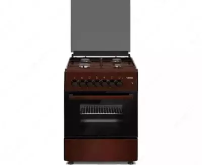 Газовая плита "VESTA AК-01 ГП С ГК дух." (Коричневая)