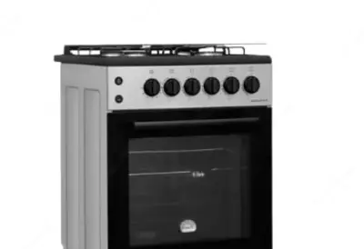 Газовая плита "VESTA AК-01 ГП С ГК дух." (Серая)