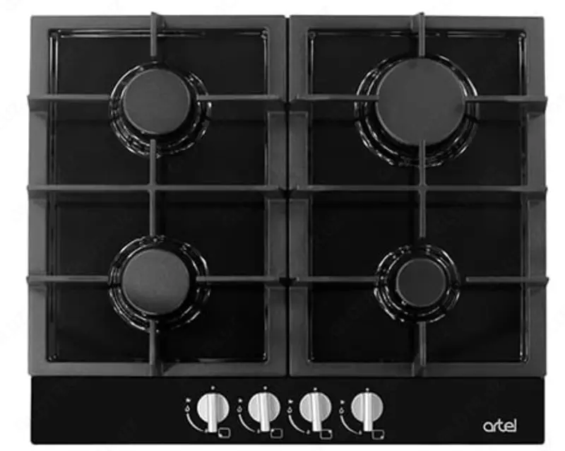 "ARTEL Classico I64-0321" gaz plitasi (Qora)