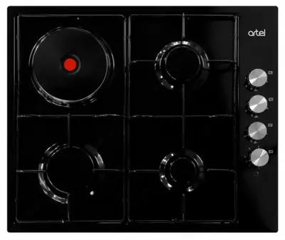 "ARTEL Classico I63-0361" Kombinatsiyalangan plita (Qora)