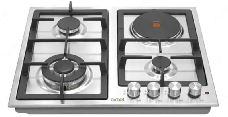 Газовая варочная панель "АRТЕL Moderno I63-1030" (Стальная)